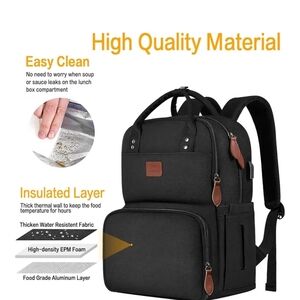 MATEIN Insulated Lunch Backpack Fits 17” Laptop | New With Tags